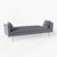 Modern Convertible 72 Inch Foldable Sleeper Sofa With Tufted Design For Small Spaces And Multi-Functional Use.-1062881605