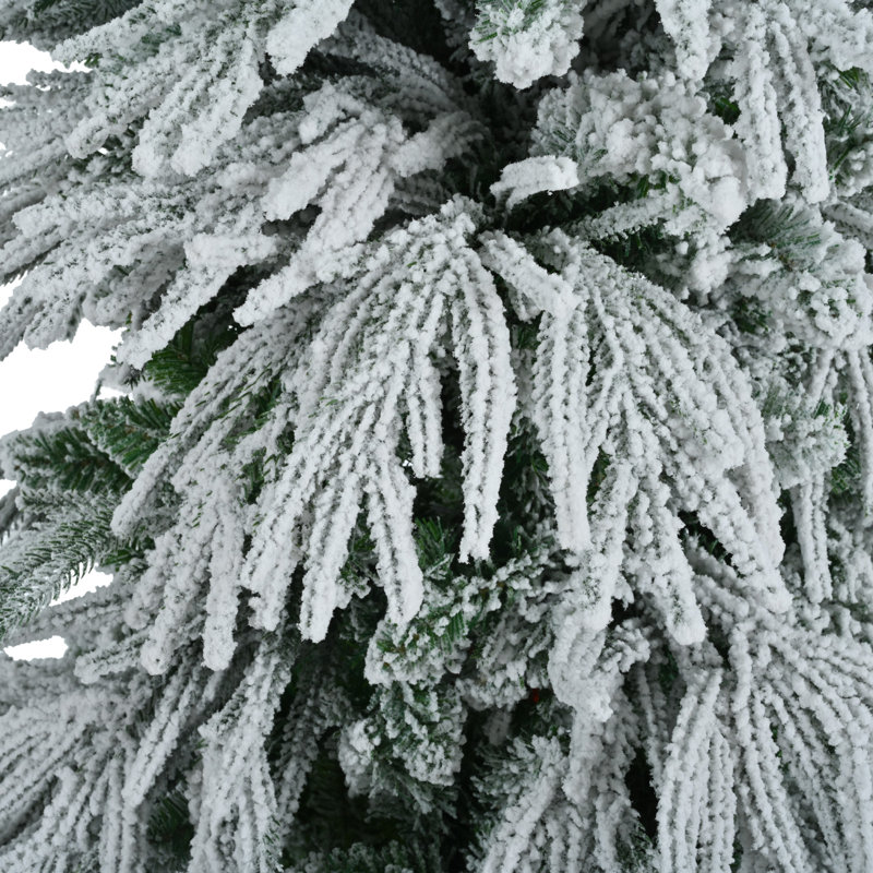 HOMESTOCK 7.5 Ft Prelit Multi-Color Artificial Christmas Tree With Controller, 2258 Branch Tips, 700 Colorful Lights And Stand 88031-003 - The Home Depot