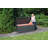 Biohort LeisureTime 210 Gallon Water Resistant Metal Deck Box with Lock-94848103