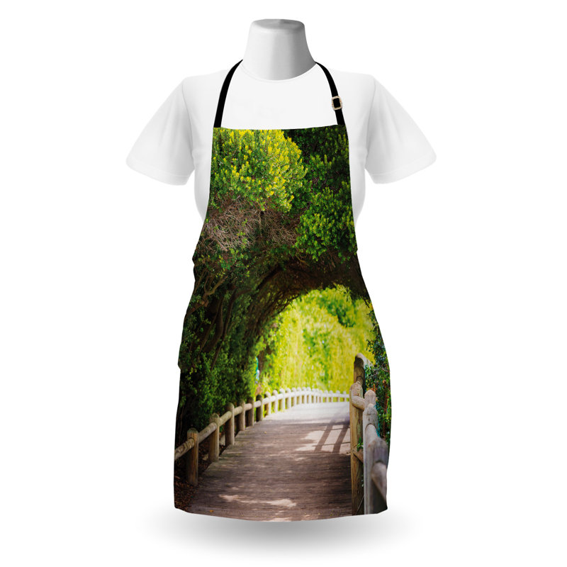 No Pattern Bib Apron