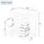 Meuble-lavabo simple Seph 29,5 sans comptoir-887974451