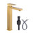 High Arc Single Handle Single Hole Bathroom Faucet With Drain Kit-111055919