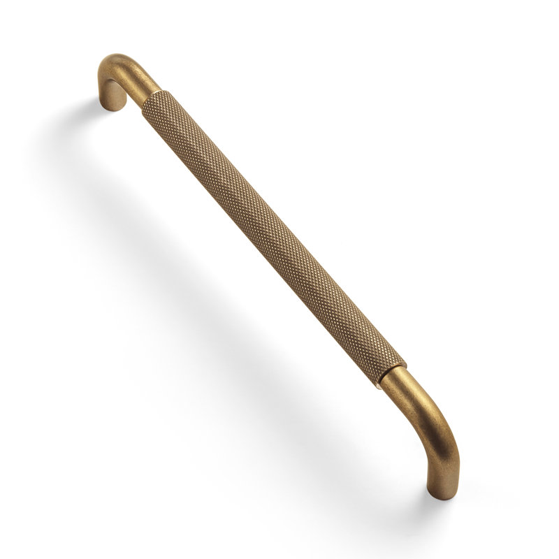 Poignée barre antidérapante en filet, 7 3/5", Laiton antique