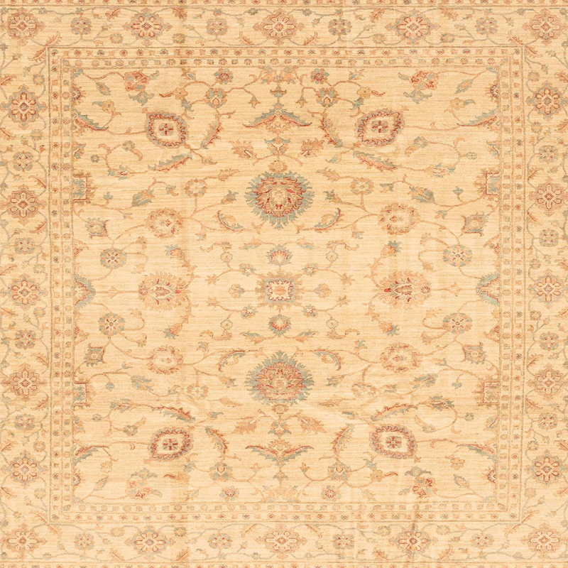 Tapis abstrait moderne 3986, Carré 5 pi