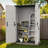4 Ft. W X 2 Ft. D Outdoor Resin Vertical Storage Shed-109026530