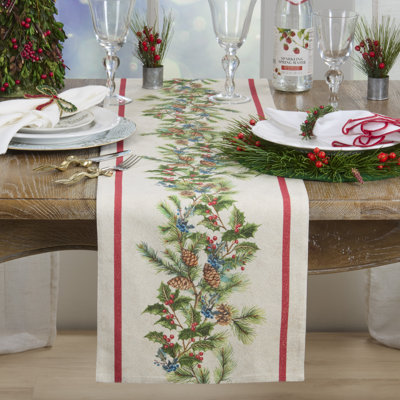Chemin de table Woodland Pine & Berry
