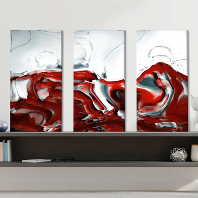 «Exalted 1 Peter 5: 6 Painted with Light» par Mark Lawrence, impression sur toile tendue 3 pièces