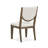 Extendable Trestle Dining Table With 4 Side Chairs And Bench-1518305784