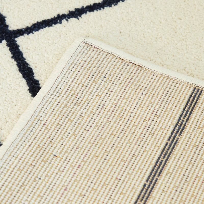 Tapis blanc Lucian, Rectangle 7 pi 10 po x 10 pi