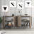 Modern Console Table, Atlas & Walnut Color, 70.9 x 31.9 x 13.8 inches | 100% Melamine Coated Particle Board, Thickness: 0.7 inches | Scandinavian Design, Stylish & Functional for Entryway or Living Room-902430362