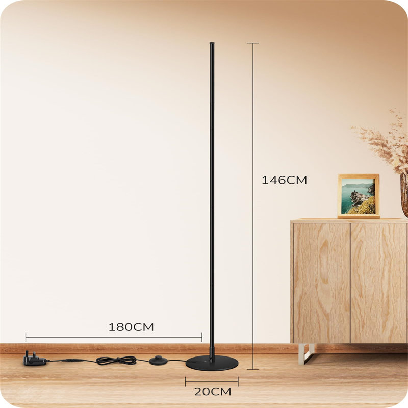 Heer 146cm Column Floor Lamp