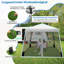 3m x 3m Metal Pop Up Gazebo-88221249