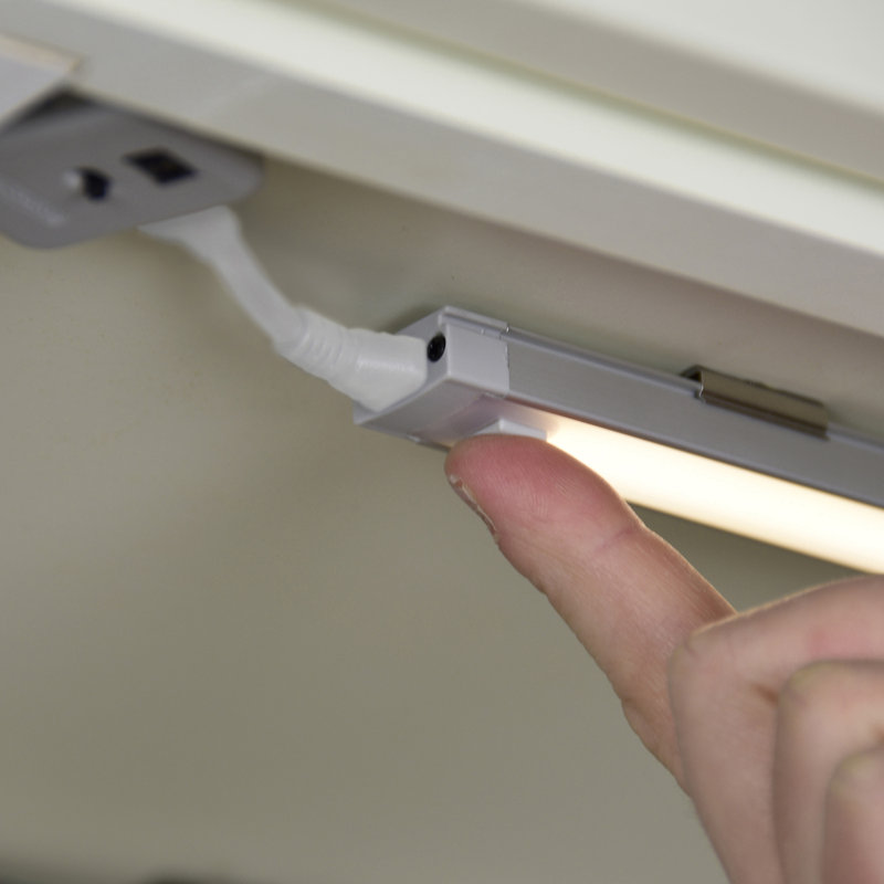 Warm White 24-Inch LED Under-Cabinet Light Bar