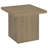 Square Plinth End Table