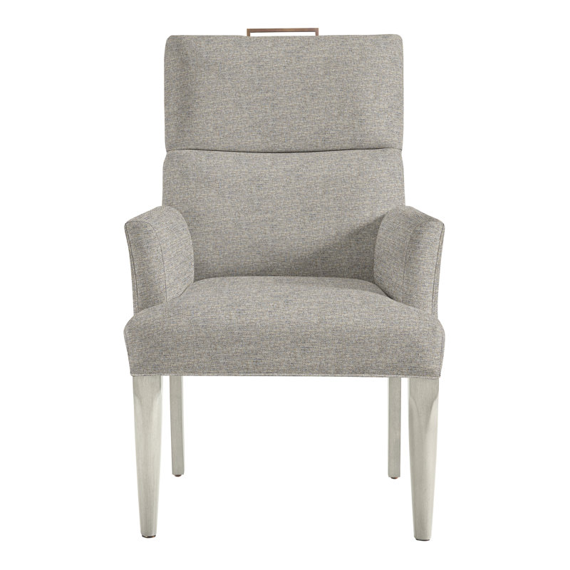 Thom Filicia Home Fabric Tight Back Arm Chair, Impala Storm, Wrenn