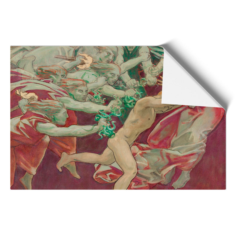 Orestes And The Furies by John Singer Sargent - No Frame Painting, 42cm H x 59cm W x 0.1cm D