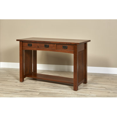 Linnea 46.5'' Solid Wood Console Table