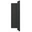 Armoire à miroir en métal à fixation murale ou encastrée-281037317