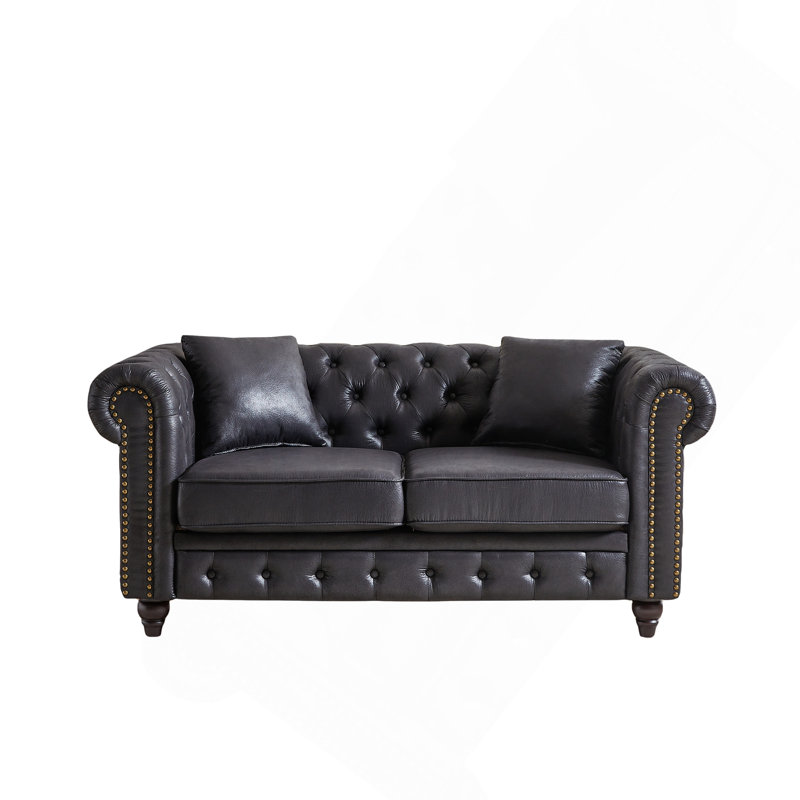 Canapé modulaire 63,5 po Chesterfield