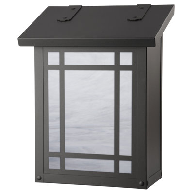 Summit Brass Wall Mounted Mailbox