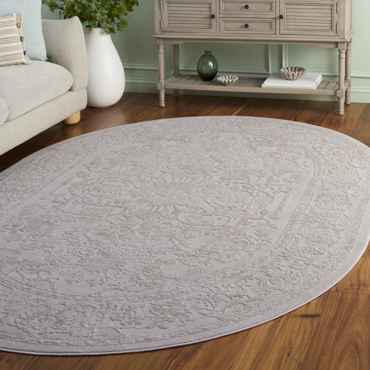 Calidia Oriental Cream/Ivory Area Rug