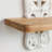 Archa Solid Wood Accent Shelf