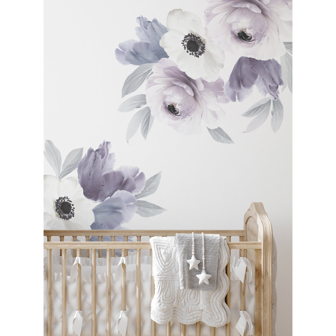 Plants & Flowers Non-Wall Damaging Accent Red Barrel Studio® 