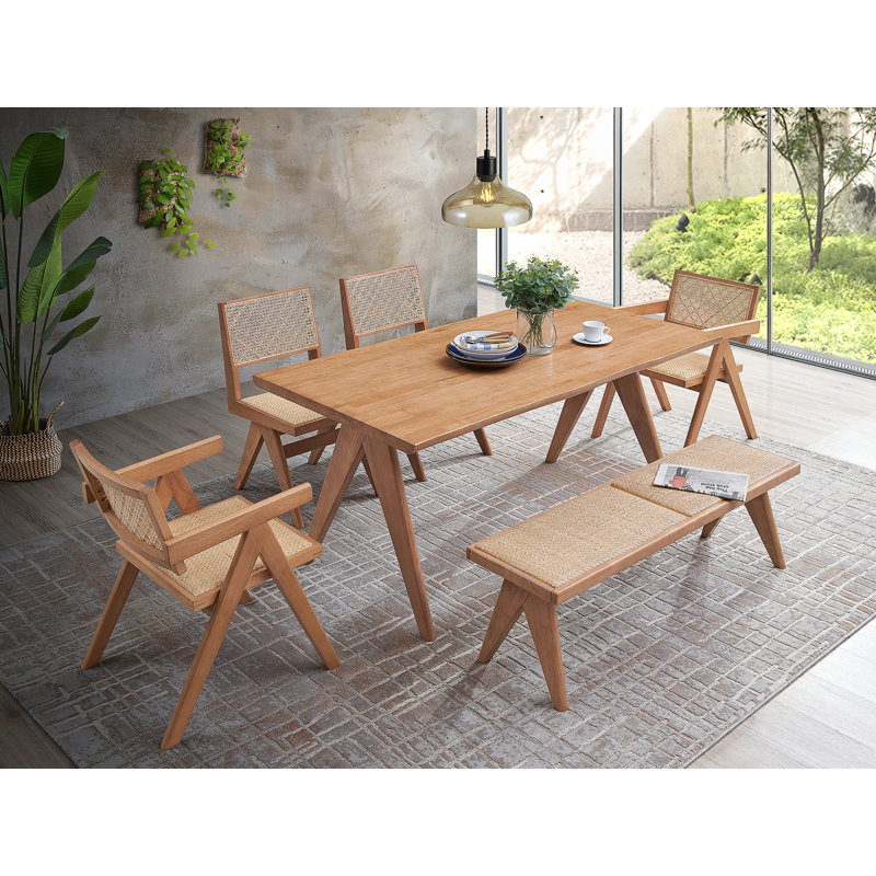 Dining Table With V Shape Legs