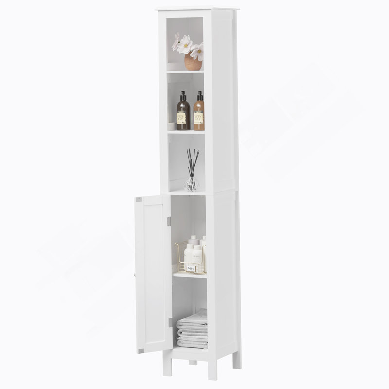 Armoire de rangement de 66,92 po de hauteur avec tablettes réglables