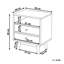 Gary 40 cm W Bedside Table