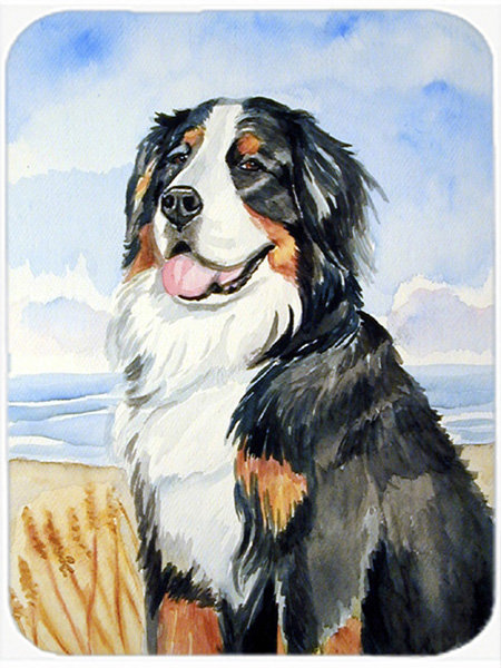 Planche à découper en verre pour chien avec pied anti-dérapant east urban home