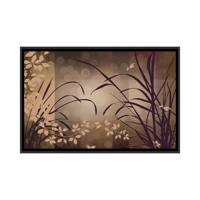 «Celebrate Elegance», impression sur toile tendue, H 18 po x l 26 po x p 1,5 po, Toile avec cadre flottant noir, Pas de tapis