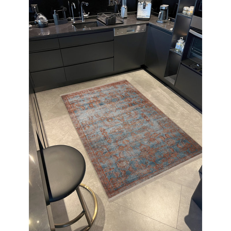 Tapis rectangulaire Yazlin, Rectangle 2 pi 8 po x 5 pi