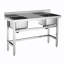 Belfry Kitchen Ezra 500mm W Double Bowl Stainless Steel Kitchen Sink 0