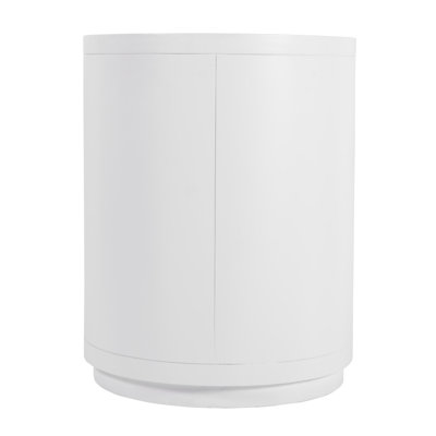 Celine 22 in. Round 3-Drawer Nightstand
