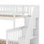 Lit superposé avec lit gigogne et escalier-177552213-177552216