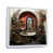 White Floater Framed