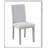 5 Piece Wooden Dining Table Set with Rectangular Table and 4 Upholstered Chairs, Crystal Decor for Elegant Dining