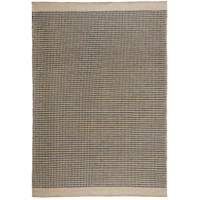 Alhambra Rectangle 140 cm x 200 cm Wool Hand Woven Dhurrie