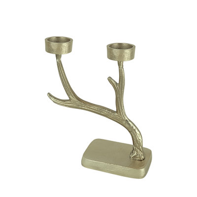 9.5'' H Aluminum Tabletop Candelabra