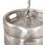 Luminaire suspendu cylindrique à 1 lumière DEL
