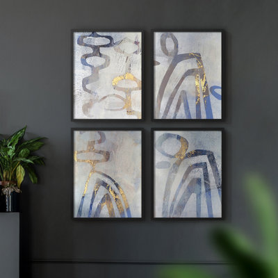«Rehearsal III», 4 pièces sur papier