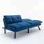 Canapé-lit pliant convertible bleu marine
