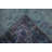 Distressed Look Abstract Oriental Area Rug 5x8