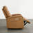 31.1'' Power Swivel Recliner With 270° Rotation, Smooth Gliding And Side Storage Pocket-468343522