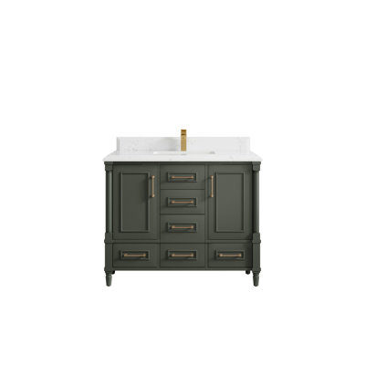 Aberdeen 42'' Single Bathroom Vanity with Top