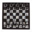 Jeu d'échecs gris fait à la main Besaw