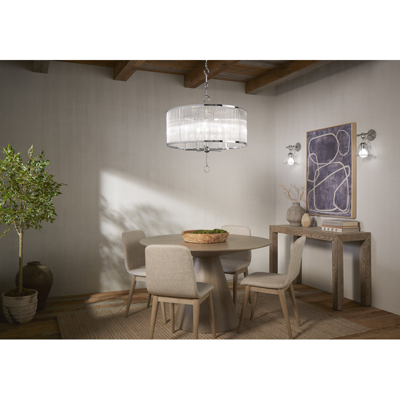 Terret™ 29" 5 - Light Chandelier, Polished Nickel