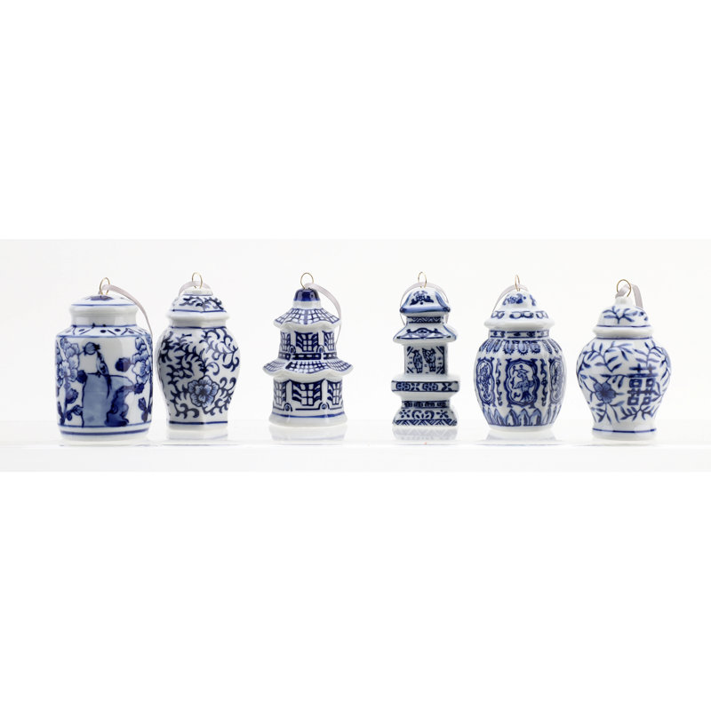 6 - Piece Finial Ornament Set