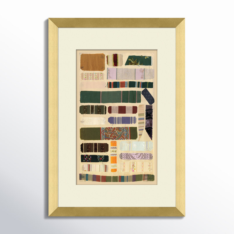 Fabric Swatches Framed Print